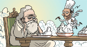 man-food