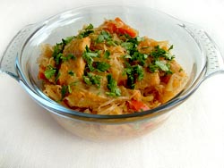 КАПУСТА ТУШЕНАЯ ПО-ВЕНГЕРСКИ.